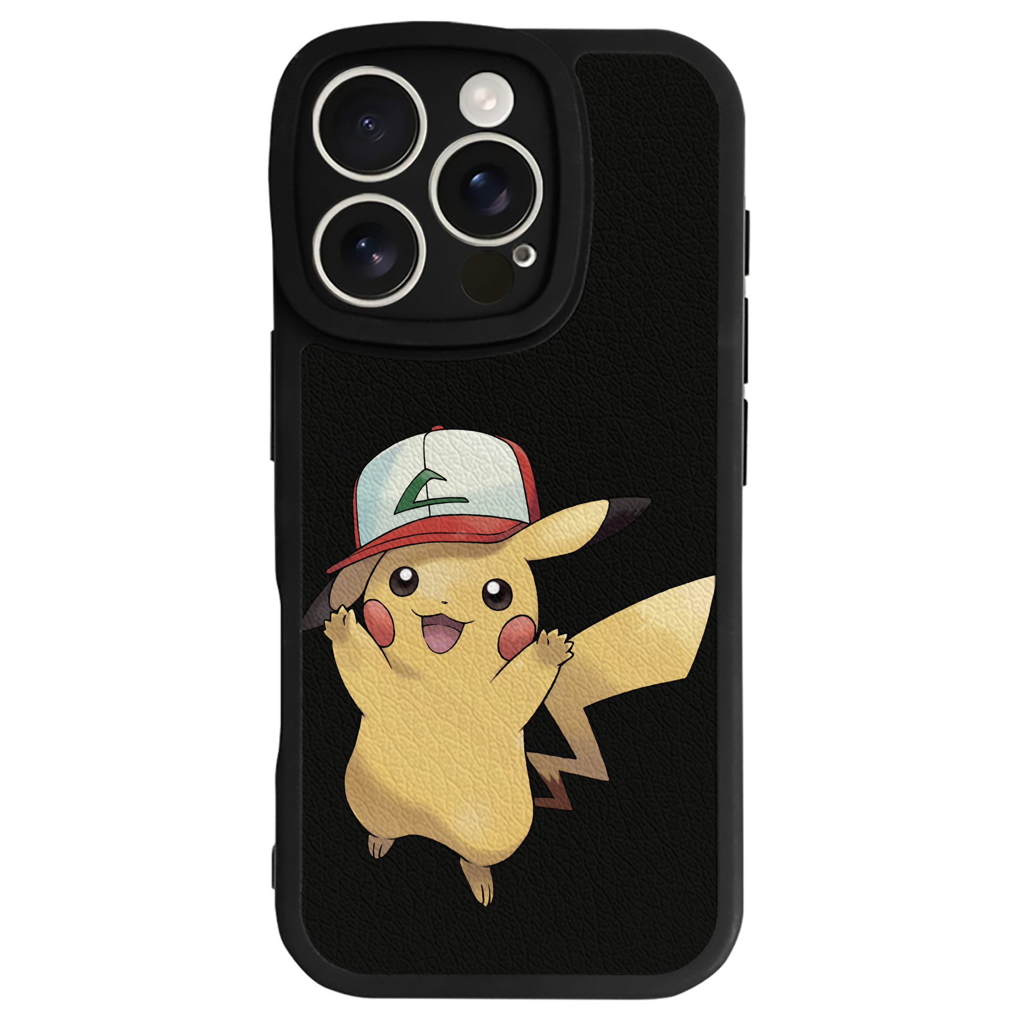 （画像用） ポケットモンスター Pokémon 【iPhone 16シリーズ対応】シリコンスマホケース（レザー調） 材質：シリコン